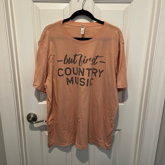 Bella Canvas Tops - Bella Canvas Country Music Tee Size 2X